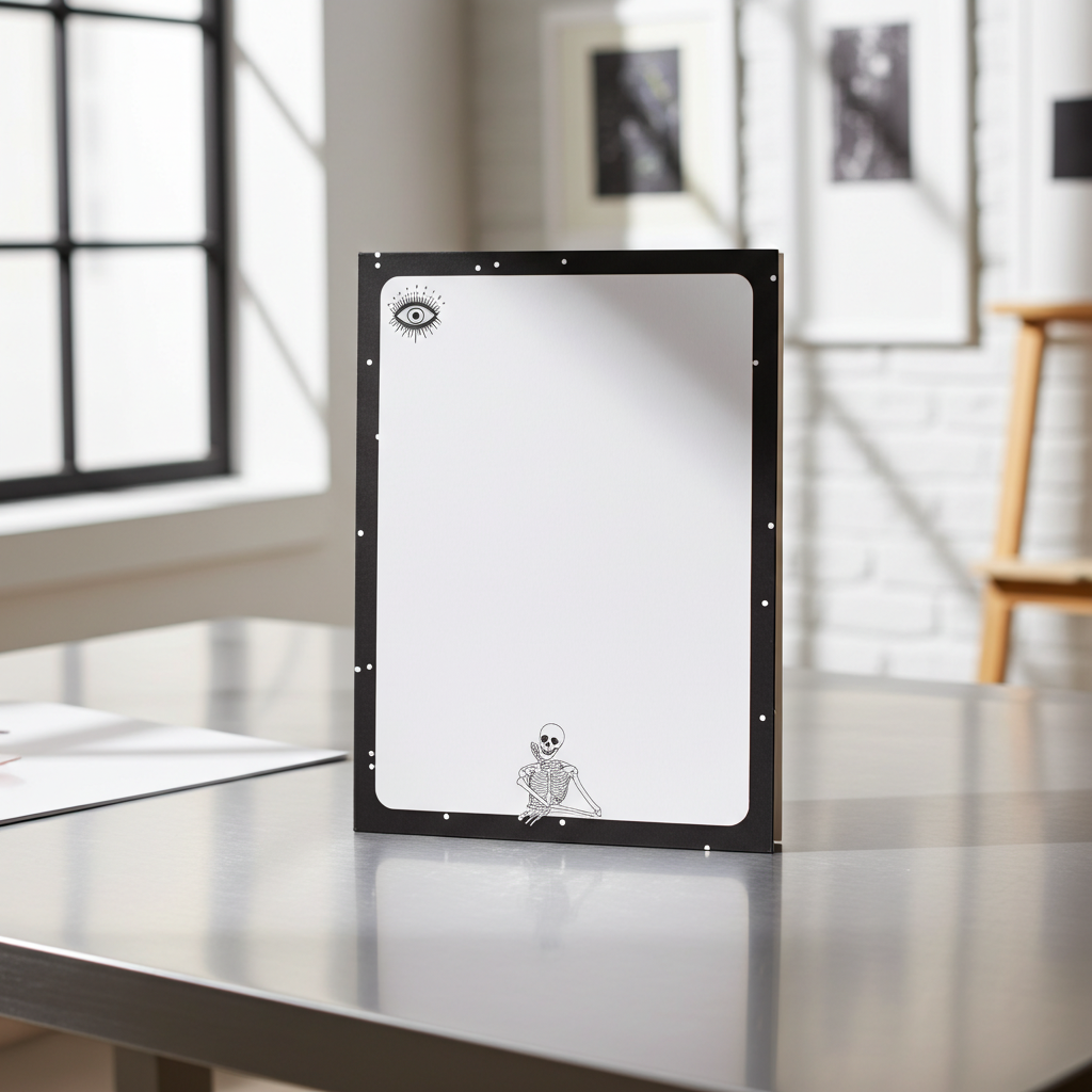 Gothic Skeleton Tear-Away Notepad